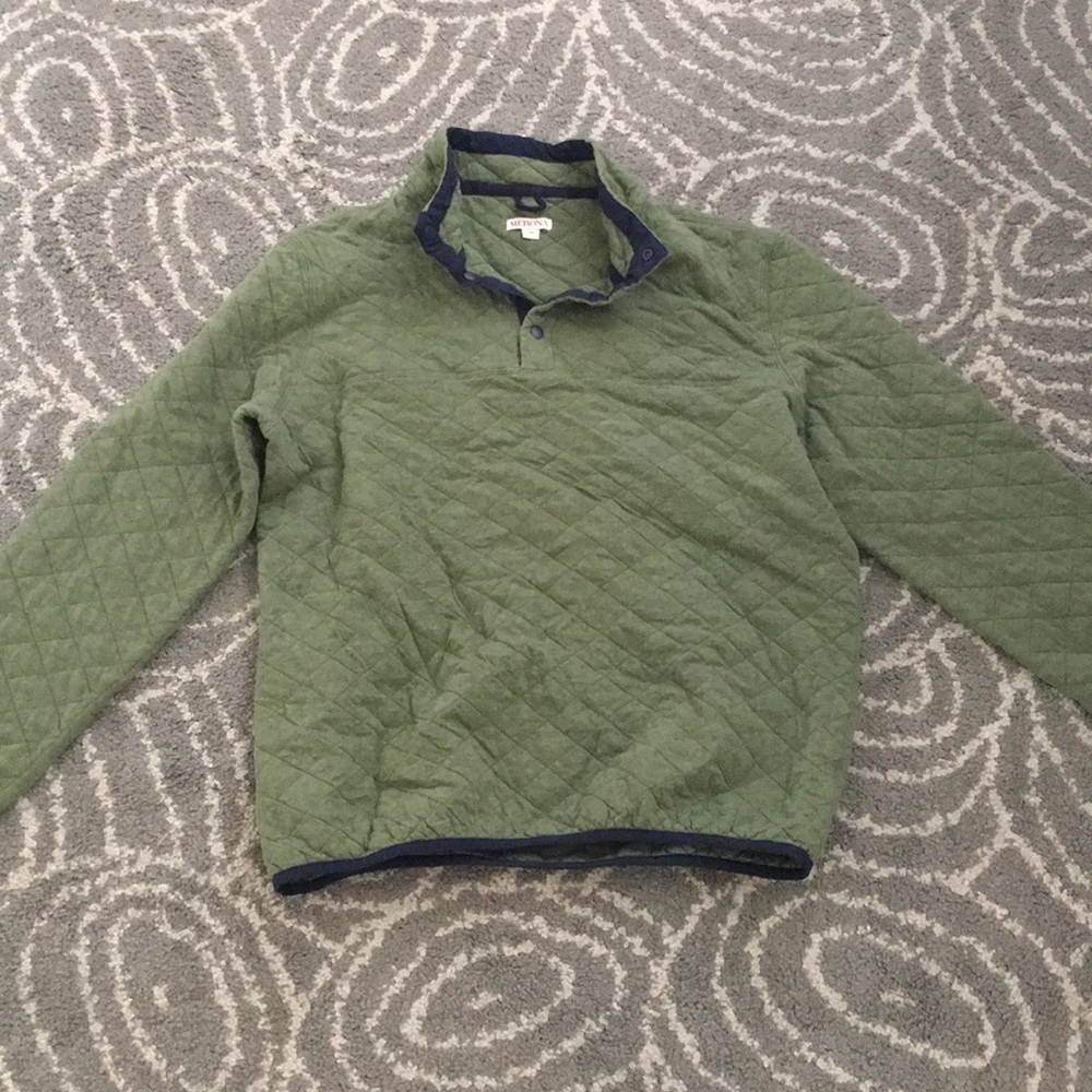 MERONA quilted quarter button